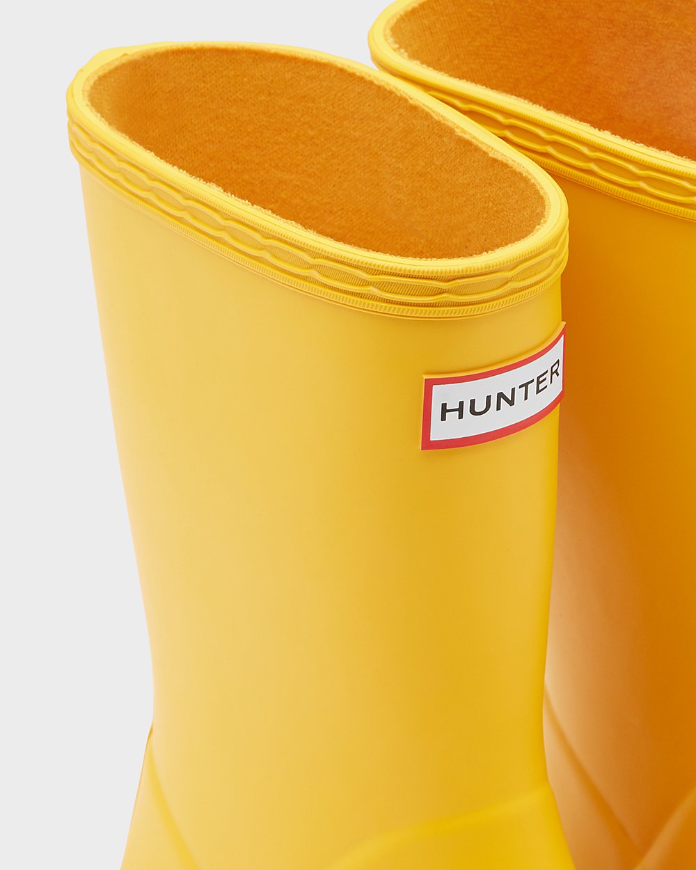 Kids Hunter Original First Classic - Rain Boots Yellow - 3561-EMGQL